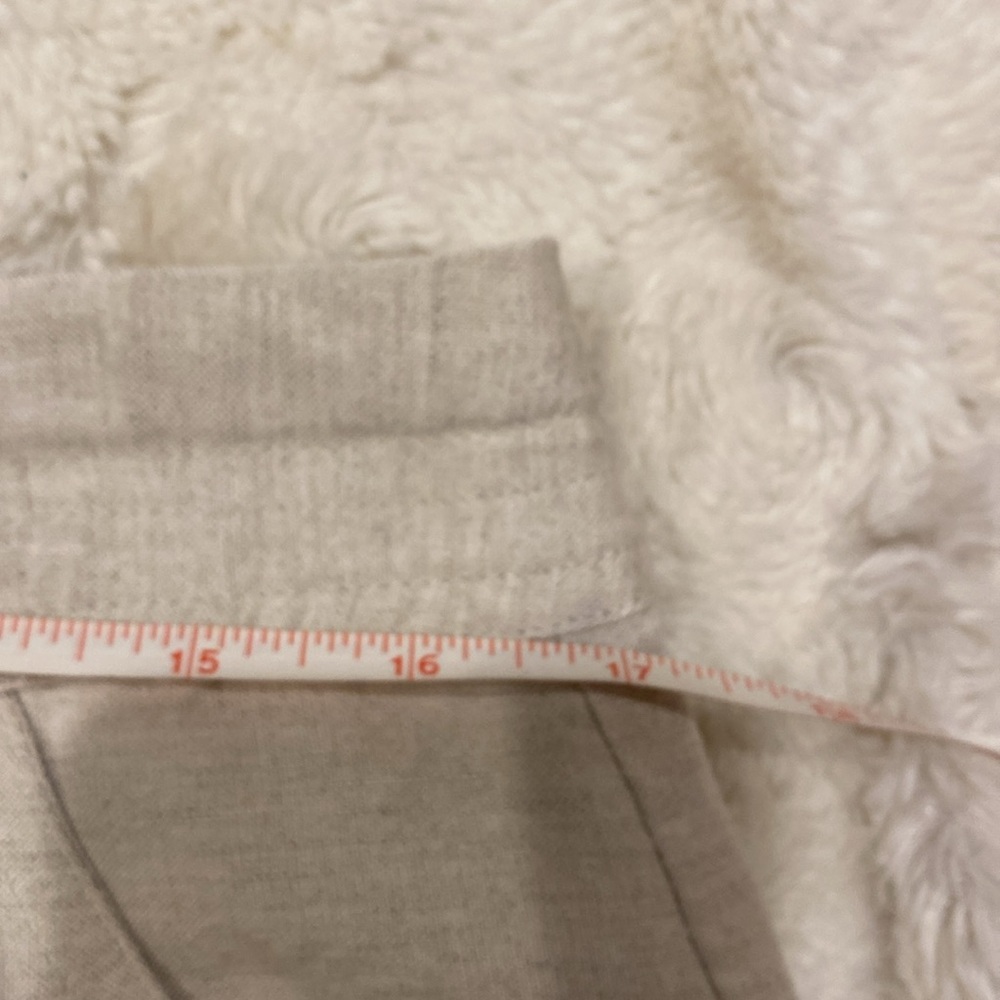 Coldwater Creek Cream Straight Leg Pants - Picture 7 of 9